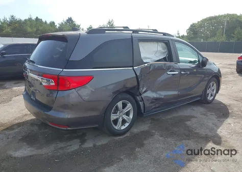 2019 Honda Odyssey Ex from USA, damaged, VIN 5FNRL6H56KB015687